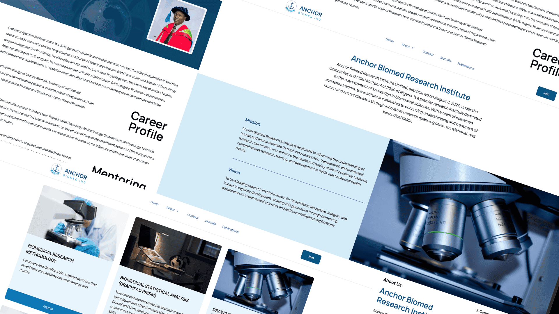 Anchor Biomed Company Website