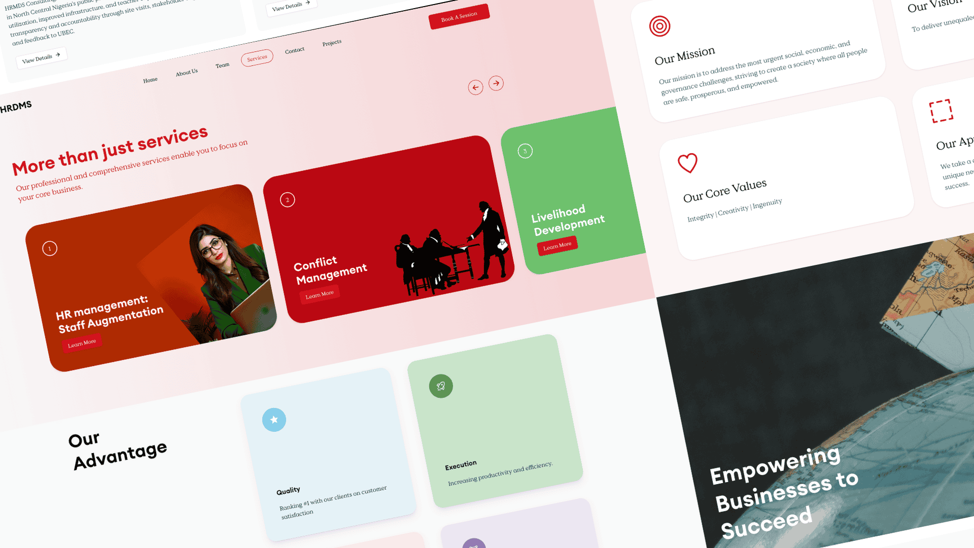 HRDMS Consulting Website